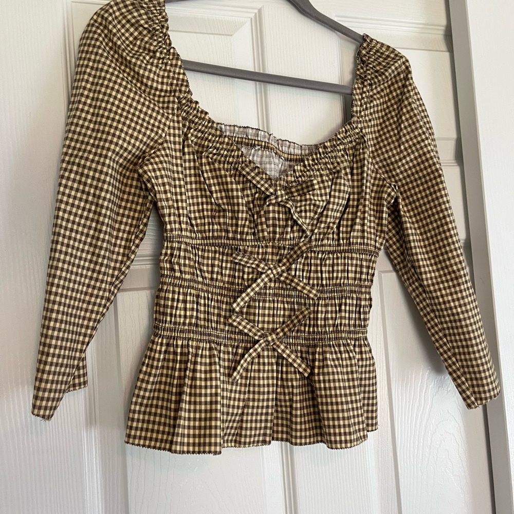 Reformation Gingham Top - Picture 3 of 5